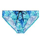 Tartane Swim Mini Briefs | Blue Print 402914-P0BI